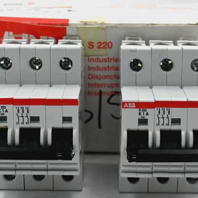 ABB S223K1A Circuit Breaker S223 K 1 A  690 347/600vac E 761