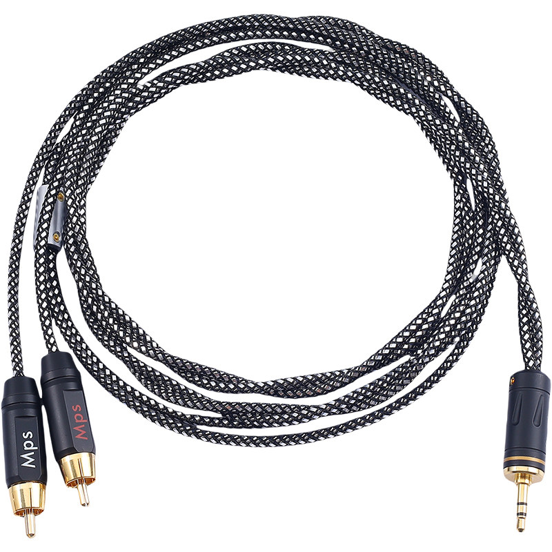 Mps石墨烯单晶铜Typec卡侬公6.5平衡4.4转双3.5mm音频耳机升级线