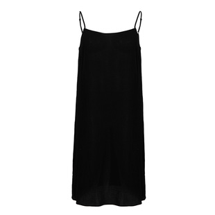 【裙装搭档】美丽客栈大码女装吊带连衣裙胖mm可调节肩带全棉裙子