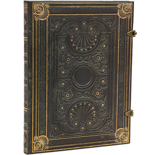 绝版Paperblanks笔记本Nocturnelle青铜古门夜曲装饰图案记事本子