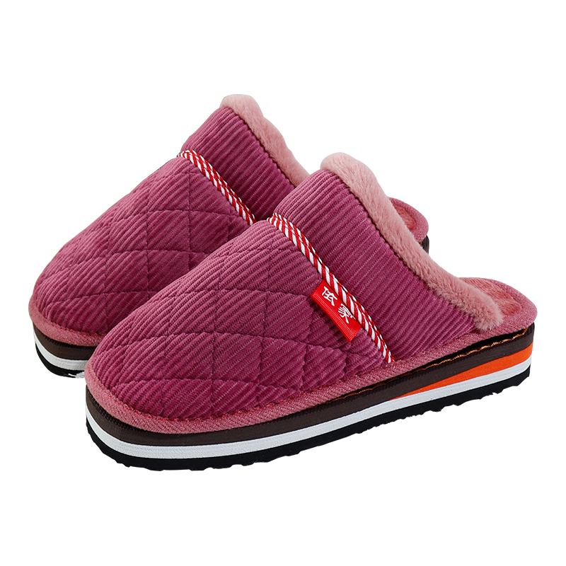 半成品棉拖鞋手工做鞋鞋帮鞋底全套居家保暖防滑结婚男女鞋面材料
