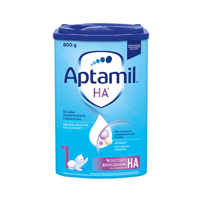 爱他美适度水解奶粉进口1段800g