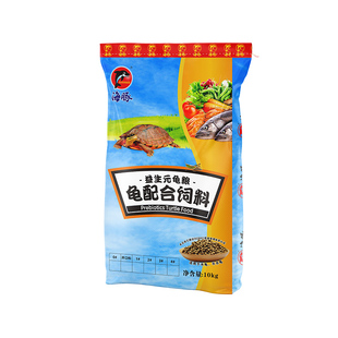 海豚龟饲料龟粮乌龟颗粒通用巴西龟鳄龟草龟石金钱草龟苗开口龟食
