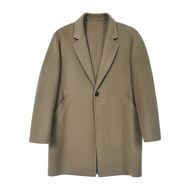 海上公路中长款羊毛秋季毛呢大衣
