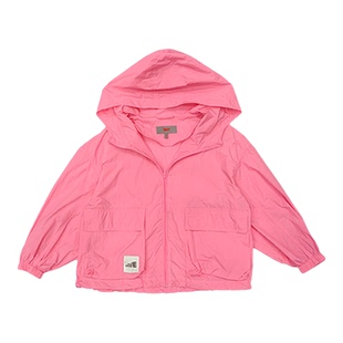 edo1一度童装outlets春夏季立领连帽外套宽松抽绳夹克百搭外套潮