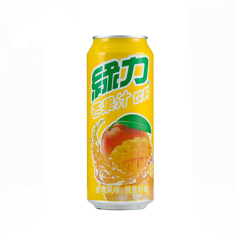 绿力芒果汁饮料495ml*12罐装国产果汁果味饮料饮品箱装好喝解腻