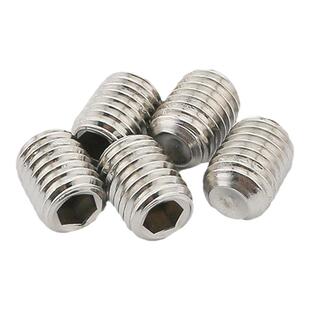 304不锈钢凹端紧定 内六角无头机米螺钉顶丝钉全规格M2M2.5M3M4M5