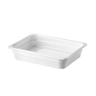 白色密胺仿瓷份数盆卤菜面包蛋糕点心托盘熟食凉菜水果餐盘食品级