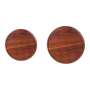 小特适用于特斯拉实木悬浮圆形桌板焕新版ModelY3YL车载餐盘中控