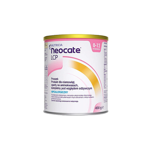 纽康特氨基酸奶粉0段neocate LCP 400g过敏奶粉0-12个月用 波兰版