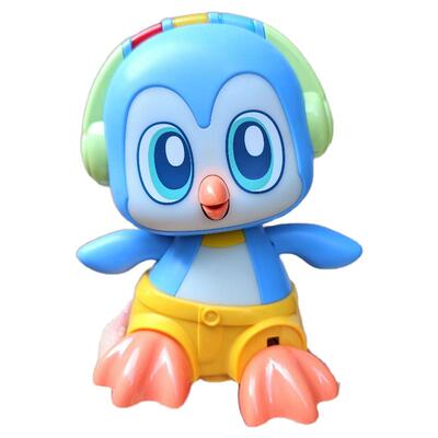 走动跳舞声光企鹅电动玩具