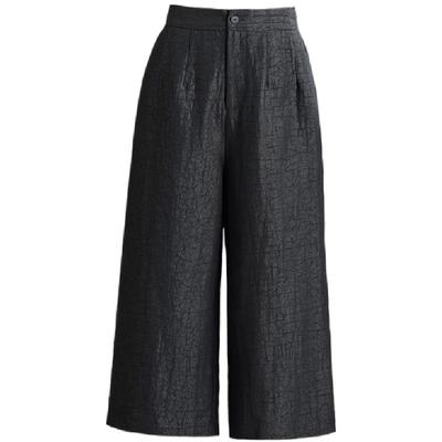 香云纱七分裤齐黛新中式高腰