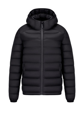 【鹅绒】雅鹿排骨羽绒服男2026冬季新款轻薄连帽运动休闲保暖外套