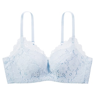 【镇店爆款】都市丽人波斯菊小胸聚拢蕾丝内衣女收副乳防下垂文胸