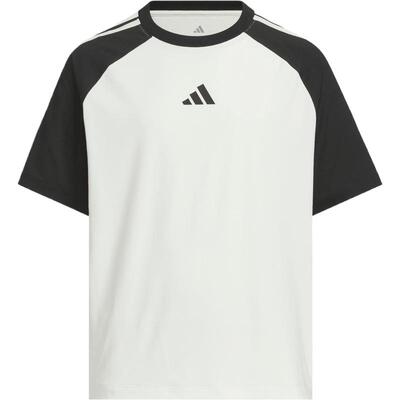 滔搏adidas阿迪达斯儿童百搭舒适宽松训练运动休闲短袖T恤KH0210