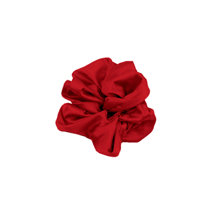 双轨姜暮虞书欣同款红色大肠发圈女韩国高级感显白新年圣诞节发饰