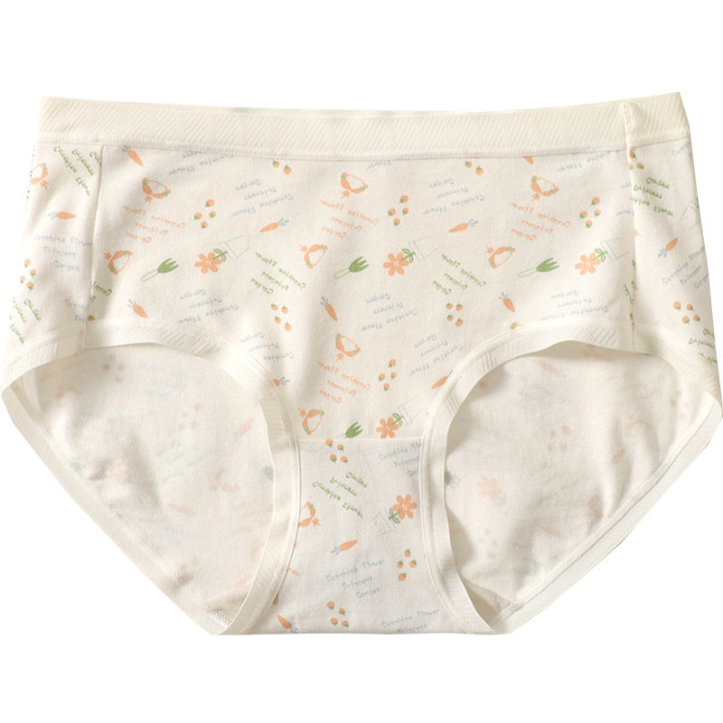 女内裤蝶安芬纯棉抑菌裆中腰