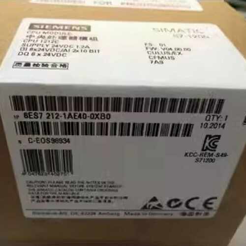 议价西门子6ES72121AE400XB0CPU模块6ES7212-1AE40-0XB0现货