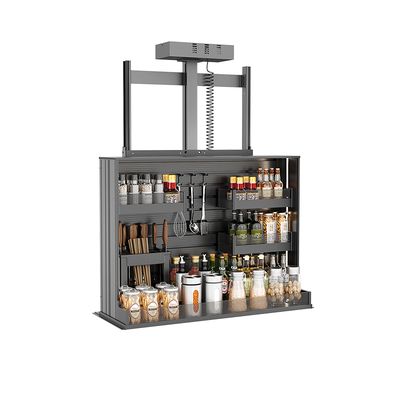 智能触控电动吊柜升降拉篮