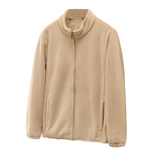 新款户外奥利绒女外穿2025秋冬上衣加绒加厚保暖双面绒外套抓绒衣