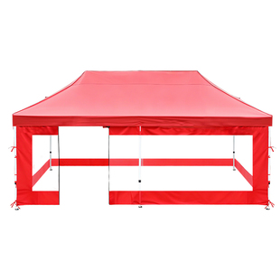 户外四脚伞帐篷摆摊挡风围布四角防风防雨遮阳篷折叠定制活动雨棚