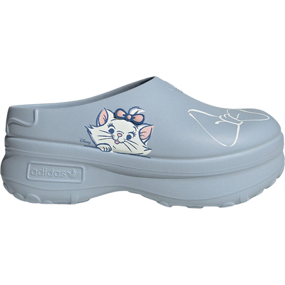 Adidas/阿迪达斯正品三叶草女士时尚可爱经典休闲厚底拖鞋JR4245