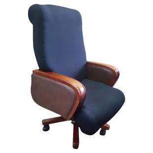 老板椅套罩一体款加大家用定制大班椅座套通用旋转办公桌椅套罩