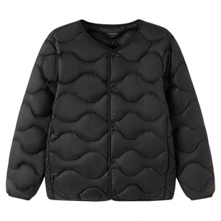 巴拉巴拉儿童羽绒服内胆轻薄男童女童宝宝外套白色冬新款校服神器