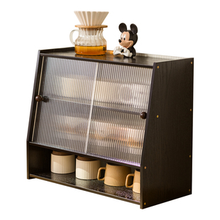 防尘杯架桌面水杯茶杯茶具放置架咖啡杯餐桌杯子收纳餐边柜置物架