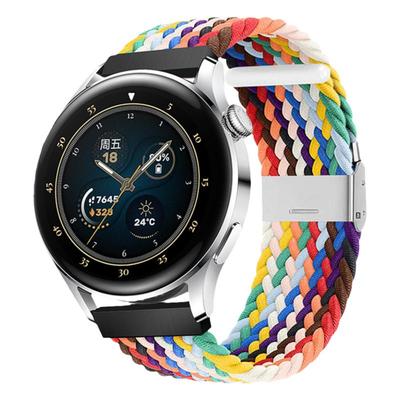 适用于华为手表gt5表带GT6/GT4尼龙编织卡扣watch5/4/3腕带GT2Pro运动gt2e男46/42/41mm女替换带ES配件