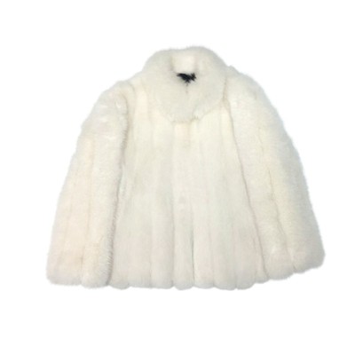 狐狸毛整皮男士皮草冬季新款潮流