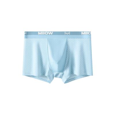 猫人青少年冰丝内裤男夏季薄款