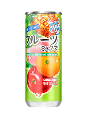 日本进口三佳利混合水果味果汁饮