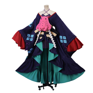 豪漫超时空辉夜姬月见八千代cos服暗纹提花面料cosplay二次元