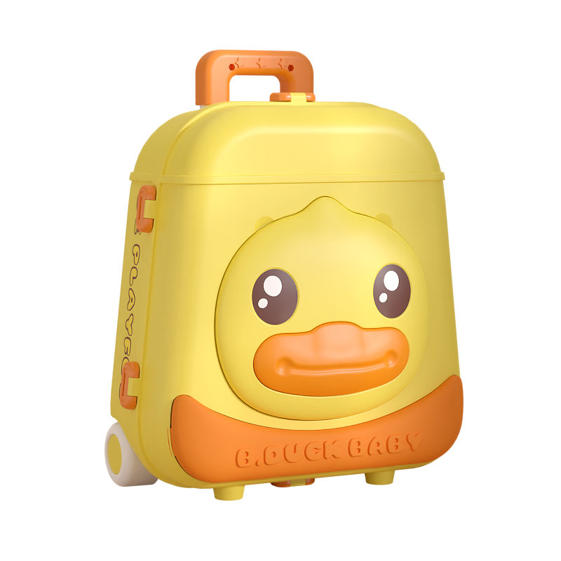 B.Duck儿童拉杆箱幼儿园行李箱