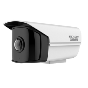 海康威视400/600万180度广角监控高清摄像头POE语音对讲室外防水