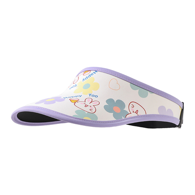 2026春夏新款儿童可爱空顶帽夏天头顶不闷热防晒帽男童小女孩帽子