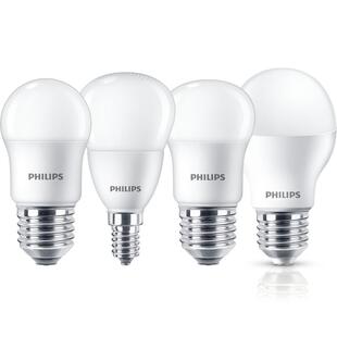 飞利浦led电灯泡节能灯吸顶灯球泡e14e27大螺口光源家用超亮螺旋