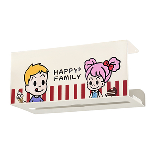 厨房橱柜倒挂纸巾盒壁挂收纳架抽纸盒卫生间镜柜洗脸巾收纳盒悬挂