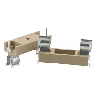 XS-1033-2阻燃保险丝座 6*30防火保险管座 保险丝支架耐温180度