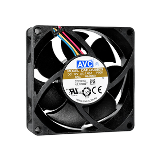 AVC 8025 DATC0825B2G 12V 1.6A 暴力大风机箱PWM调速散热风扇8cm