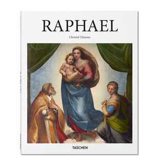 【现货】RAPHAEL [基础艺术]拉斐尔 文艺复兴三杰艺术书籍绘画作品集画集画册进口原版图书[TASCHEN]