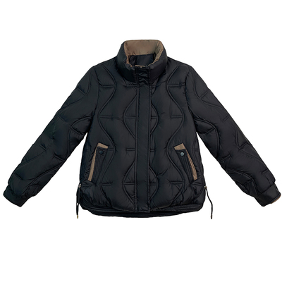 啄木鸟时尚立领棉衣女款2025冬季新款妈妈加厚保暖棉服洋气小棉袄