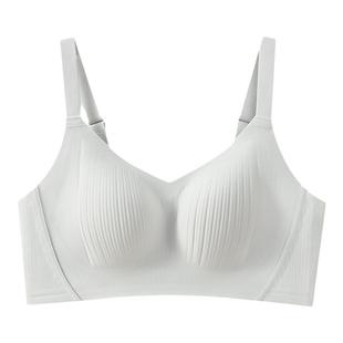 HR赫莲娜面膜杯内衣大胸显小纹理2025年收副乳防下垂全罩杯文胸女