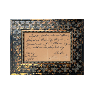 可可的画廊歌德祝福手稿复古礼物小摆件餐厅卧室书房咖啡厅装饰画