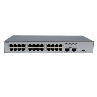 华为数通智选24口千兆交换机S1730S-L24T2S-A1 24口千兆电+2口上行千兆光企业级网线分线器中小企业办公