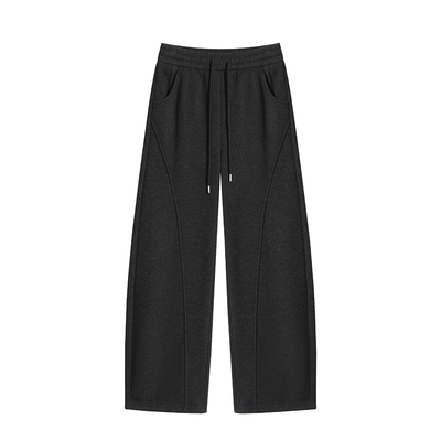 加绒裤子2025新款今年流行爆款大码羊毛白色弯刀裤女休闲显瘦长裤