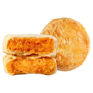 正宗黄庄月饼手工蛋黄酥饼板栗红豆苏式酥皮月饼老式传统糕点零食