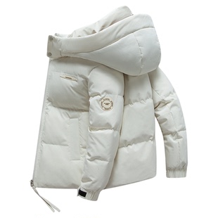 王一博同款羽绒服男冬季新款加厚保暖白鸭绒情侣高端青少年外套潮