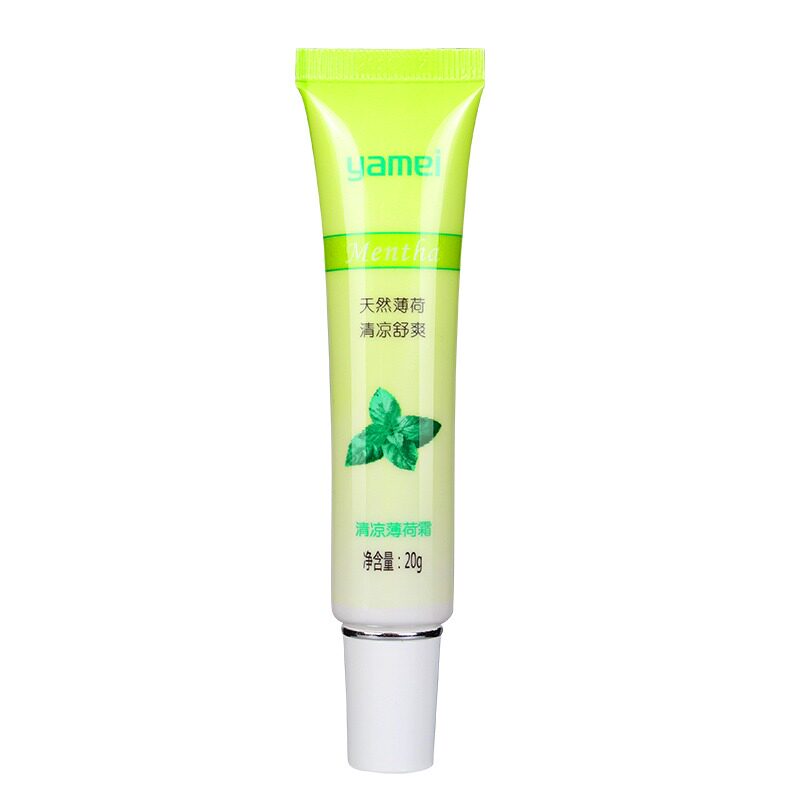 亚美清凉薄荷霜20g清凉舒爽爽身